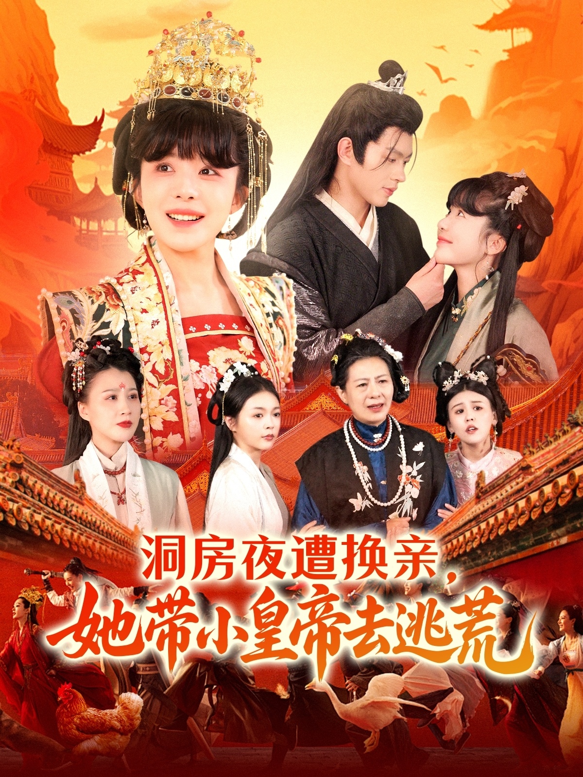 洞房夜遭换亲，她带小皇帝去逃荒 第79集