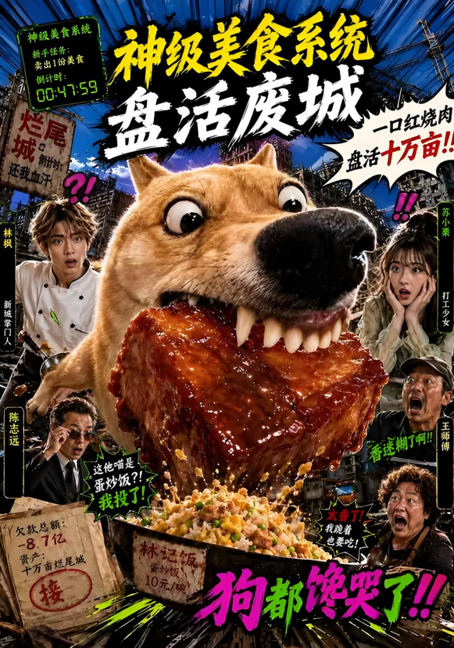神级美食系统盘活废城(全集)